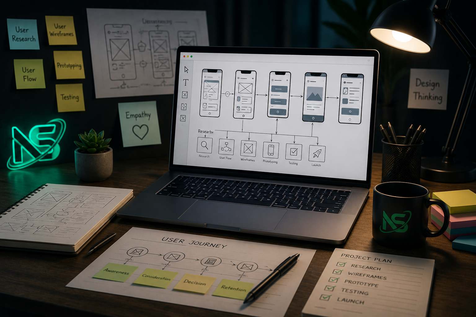 Design strategy illustration